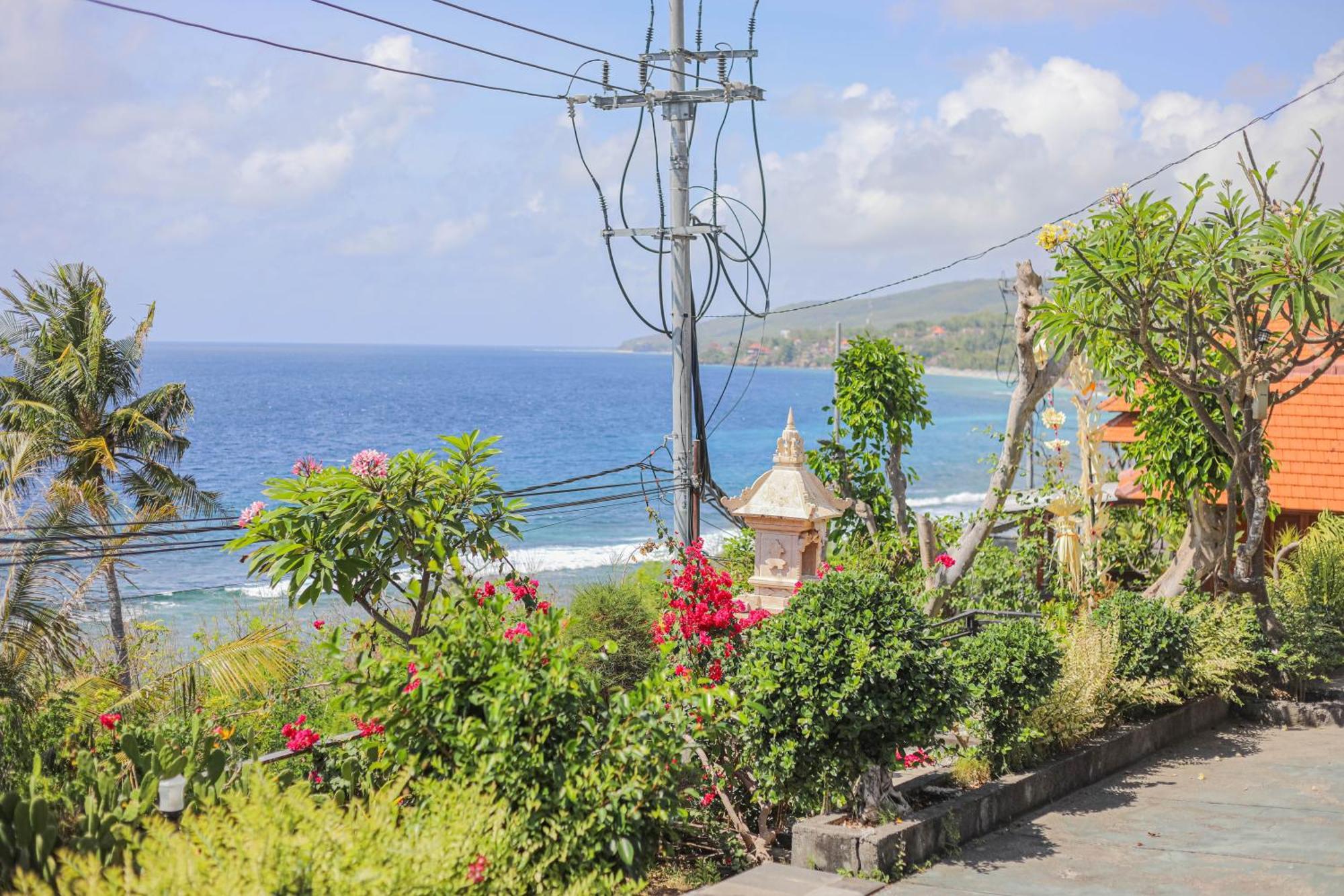 Manta Cottages With Sea View Batununggul Exteriér fotografie