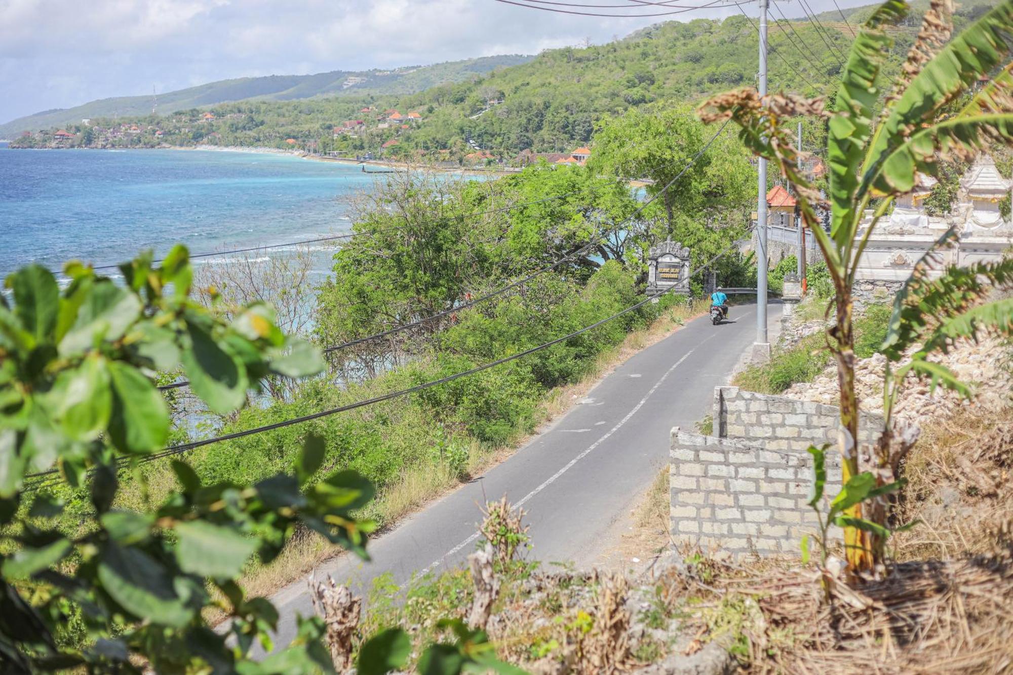 Manta Cottages With Sea View Batununggul Exteriér fotografie