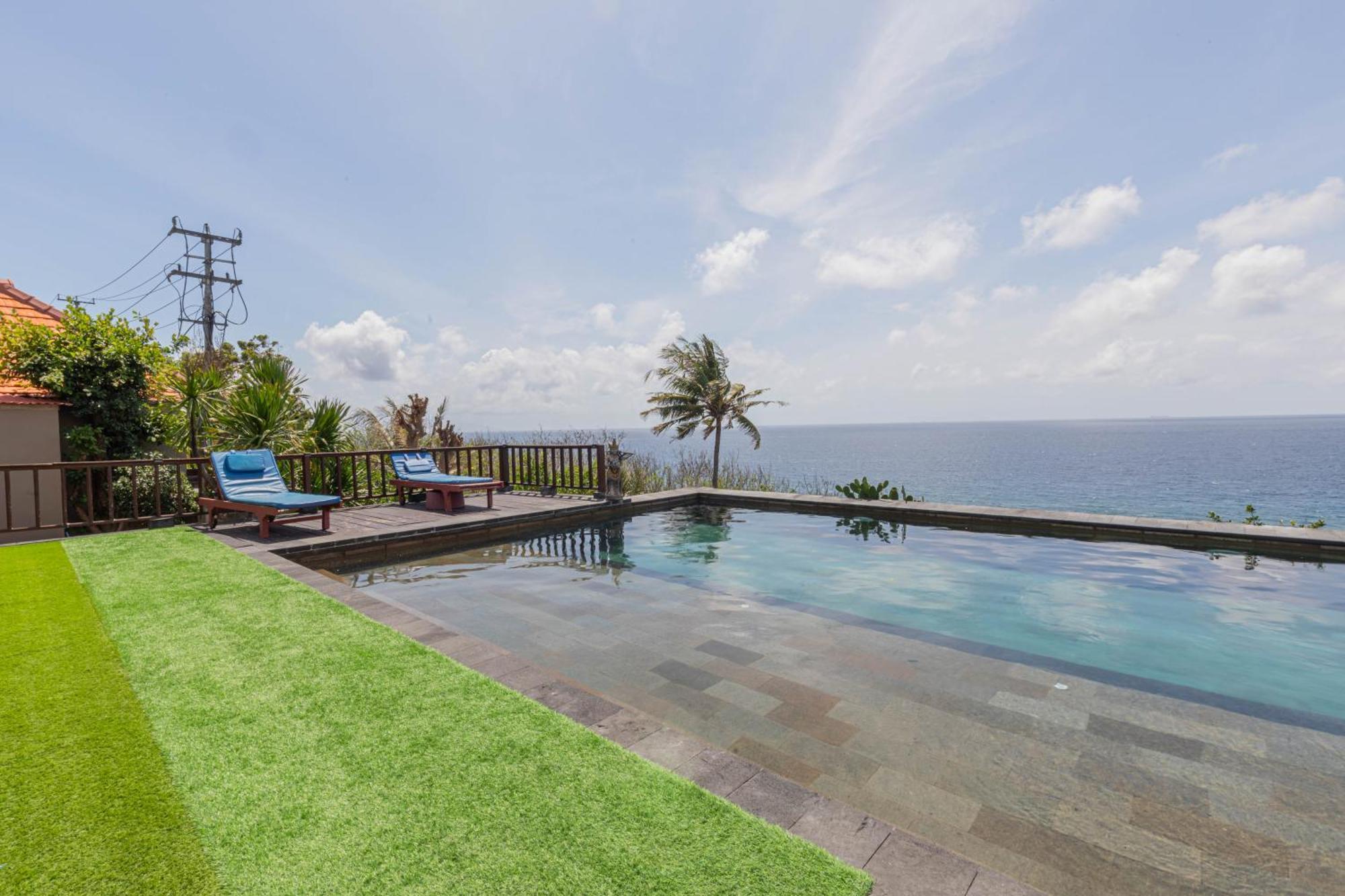 Manta Cottages With Sea View Batununggul Exteriér fotografie